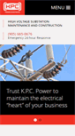 Mobile Screenshot of kpcpower.com